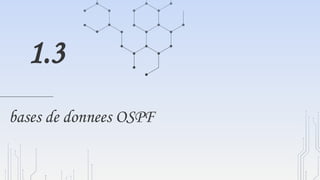 bases de donnees OSPF
1.3
 