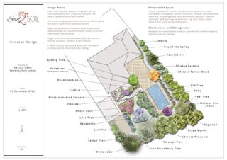 Woodland Inspired Garden Concept Design
