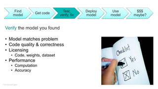 IBM Developer Model Asset eXchange - Deep Learning for Everyone | PPTX