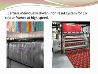 Van de Wiele double rapier weaving machine for distance fabrics