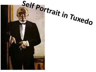 Max Beckmann Self Portrait In Tuxedo