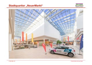 Stadtquartier „NeuerMarkt“
Fortschritt baut man aus Ideen.© Max Bögl | 26
 