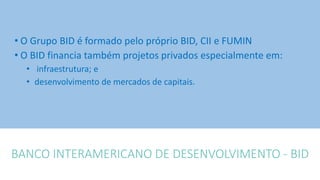 1 - Elegibilidade do Projeto
• Antes de apresentar sua solicitação, deverá procurar o Banco de Fomento para
certificar se há interesse em financiar o projeto.
• Devendo ainda verificar as condições financeiras da operação de crédito externo.
• Certificar-se de estar dentro das normais do COFIEX
• Compatibilidade do financiamento externo com as políticas do Governo Federal
• Avaliação dos aspectos técnicos do projeto; e
• Avaliação do desempenho da carteira de projetos em execução do proponente mutuário e do executor
programas.
 
