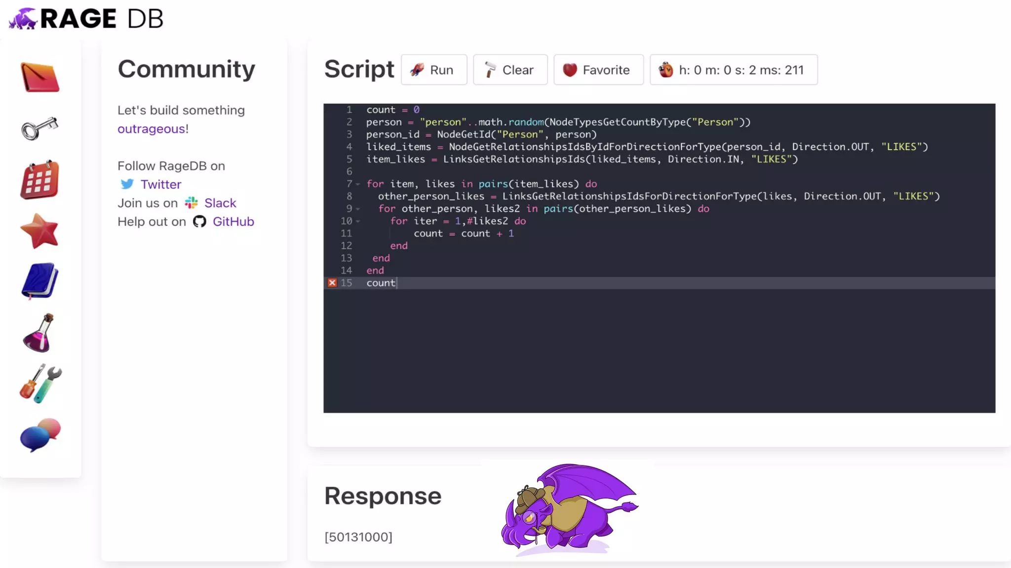 Clear slide for diagram with caption
 
