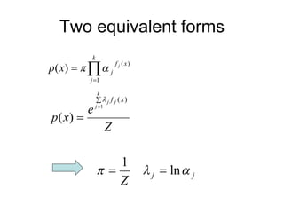 Two equivalent forms 