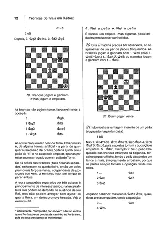 Técnicas de Finais em Xadrez