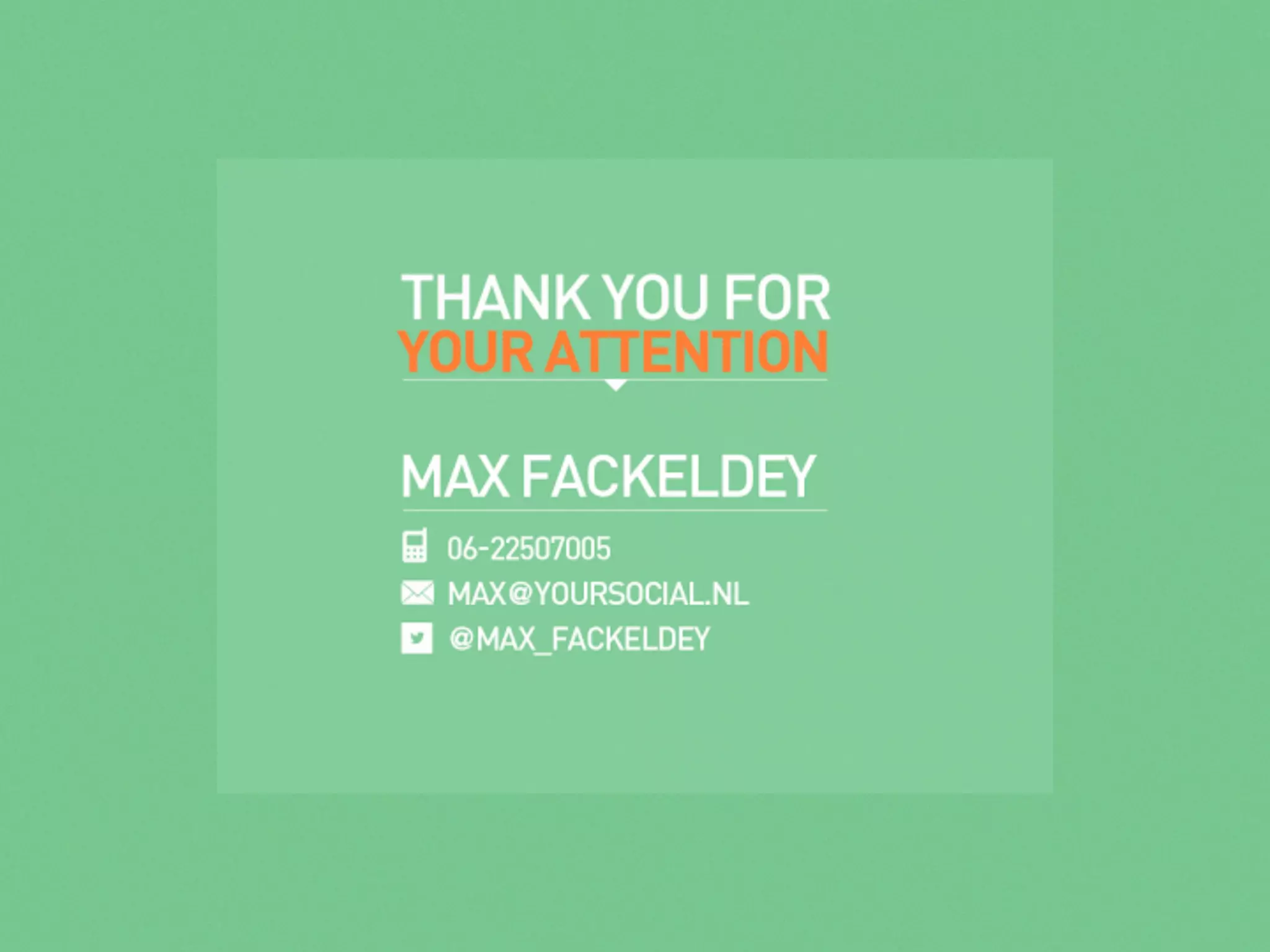 Presentatie Your Social: From content to commerce