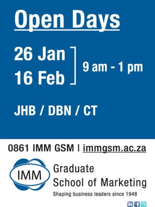 IMM GSM Open Day 2