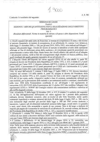 Maxi emendamento - ultima versione