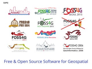 Free & Open Source Software for Geospatial
 
