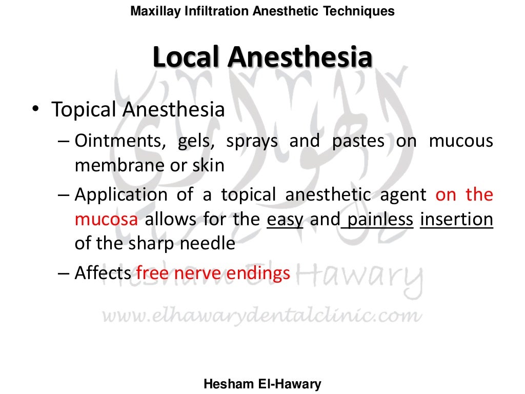 Maxillary infiltration anesthetic techniques (with photos)