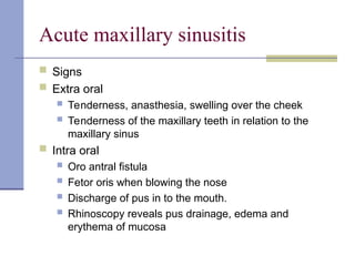 Comprehensive Overview of Maxillary Sinus Anatomy, Pathology, and ...