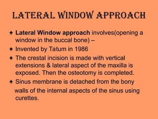 Comprehensive Overview of Maxillary Sinus Anatomy and Sinus Lift ...