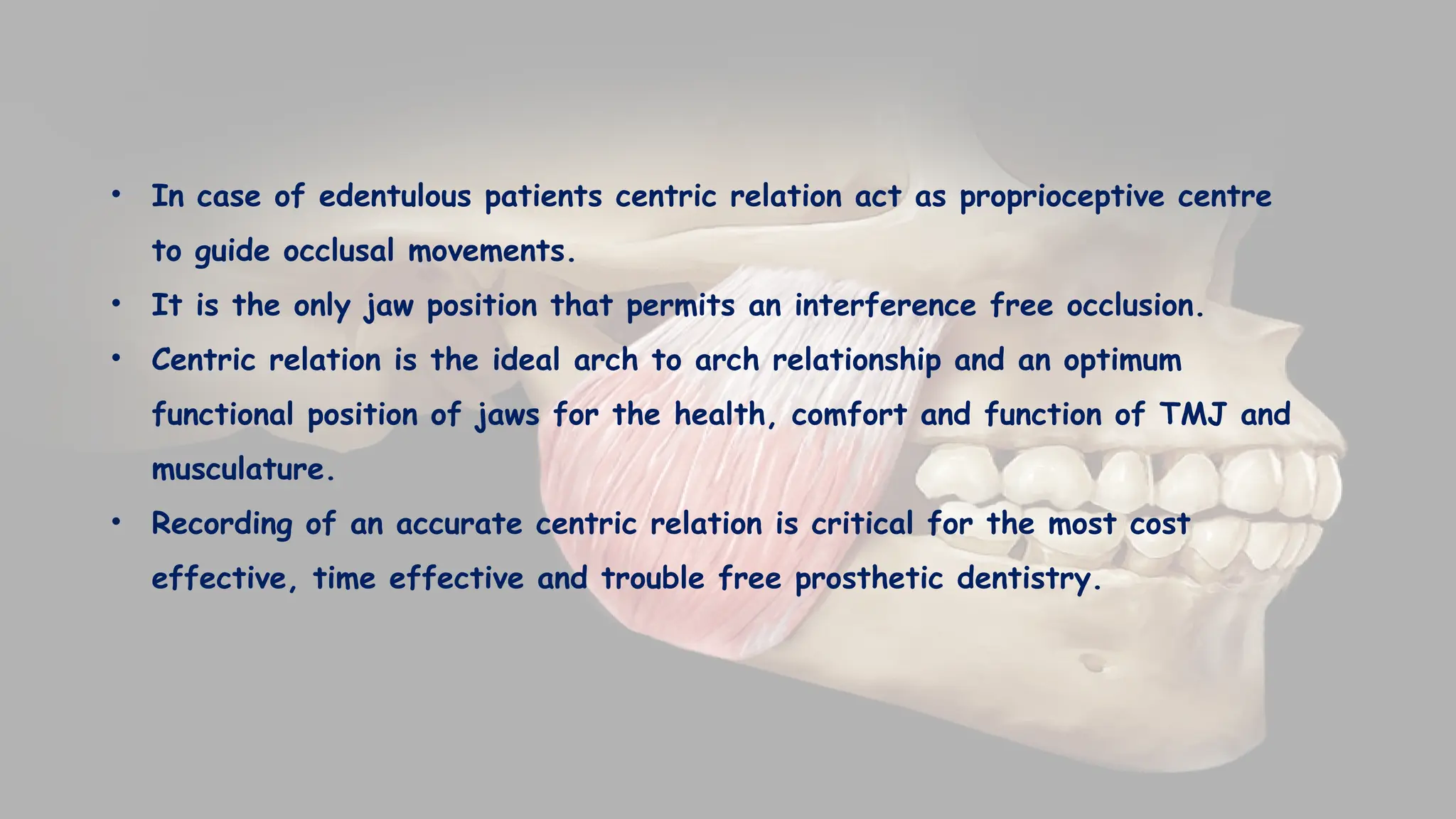 MAXILLO-MANDIBULAR RELATIONS IN PROSTHODONTICS | PPTX