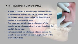MAXILLO-MANDIBULAR RELATIONS IN PROSTHODONTICS | PPTX