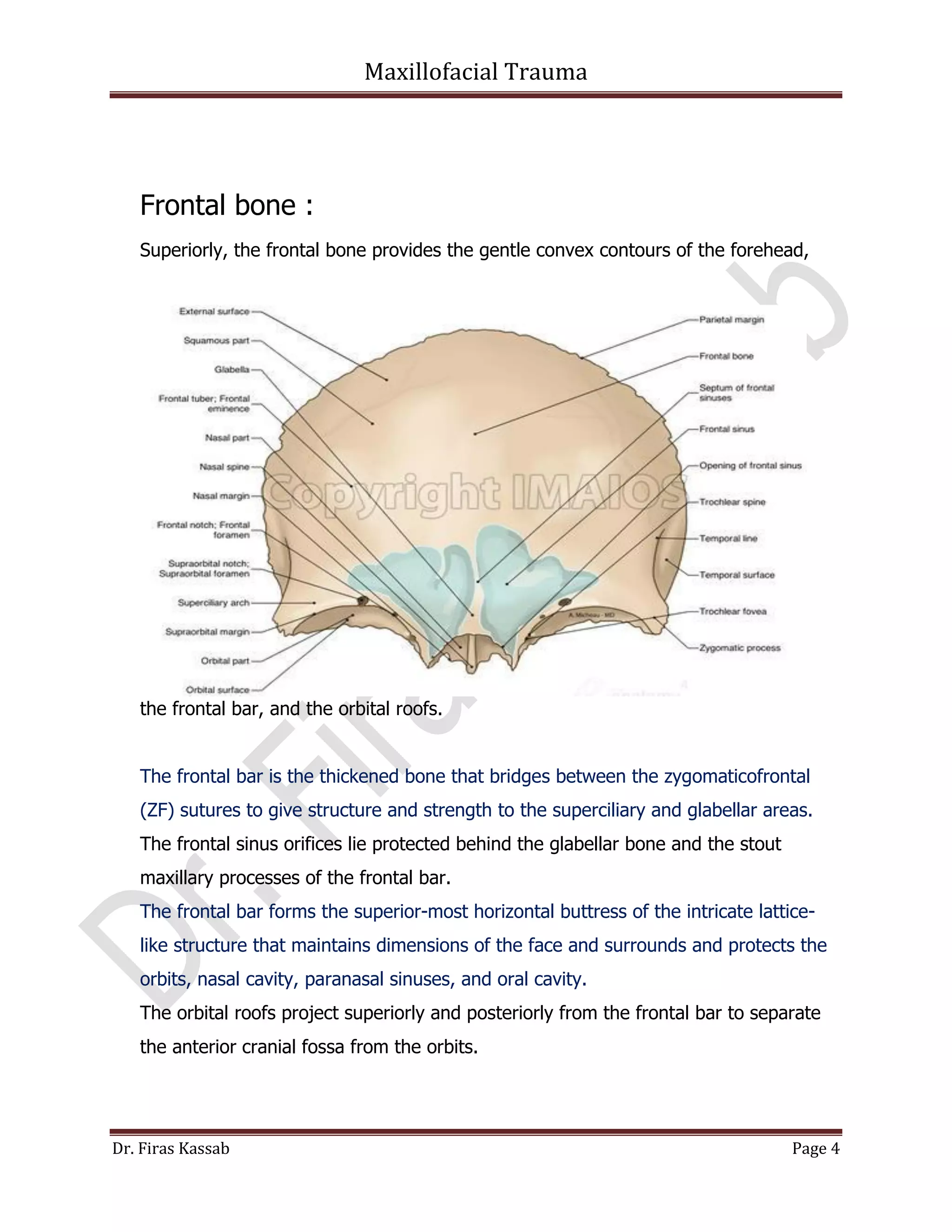 Maxillofacial trauma 1 | PDF