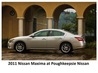 2011 Nissan Maxima at Poughkeepsie Nissan 
