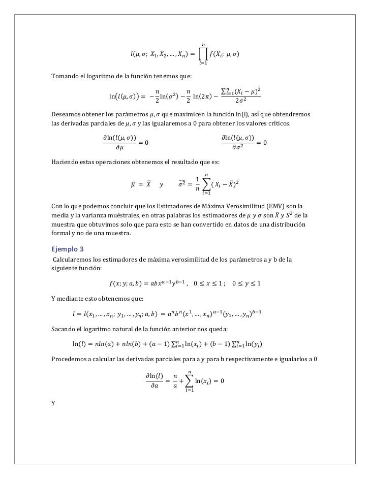 Maxima verosimilitud