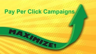 Pay Per Click Campaigns
 
