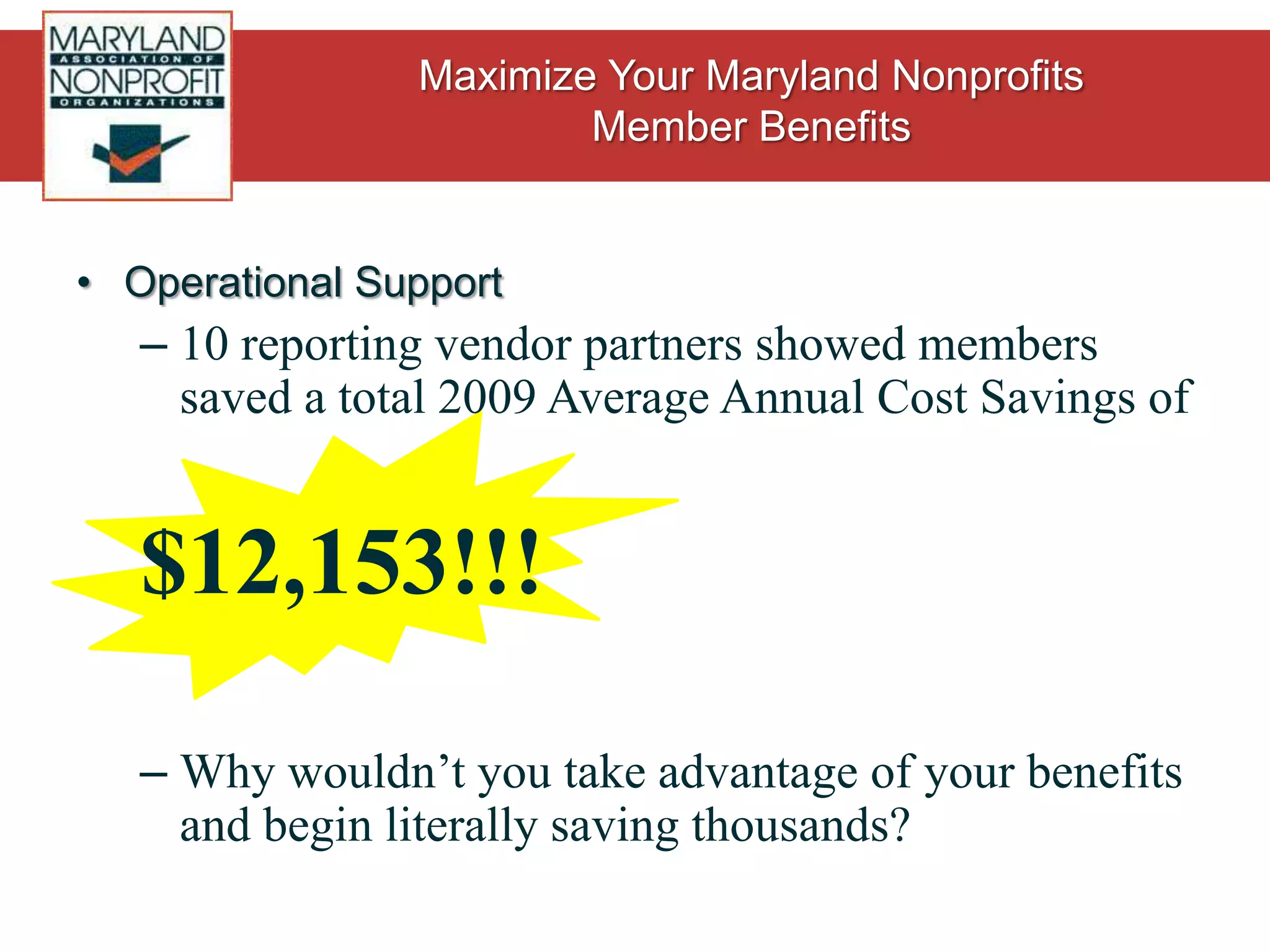 Operational SupportRetirement Planning from Mutual of AmericaProduct: 403(b), 401(k), 457(b), DC, and DB Retirement Plans and services.  Fully integrated administraive and investment services required to administer your organization’s plan.Price: Varies per planContact: Michael Braney, Regional Vice Presidentmichael.braney@mutualofamerica.com, 410.825.7770