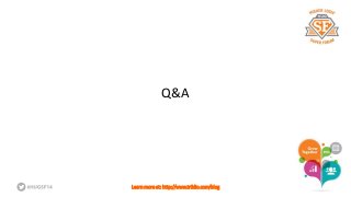 Q&A 
Learn more at: http://www.triblio.com/blog 
 