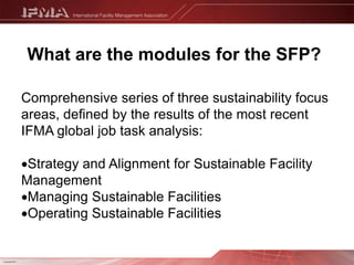 Maintenance5You Are a CFM4Schedule and PassThe Exam3Submit YourApplication andPreparation2Assess YourReadiness1The Steps To Achieving Your CFM