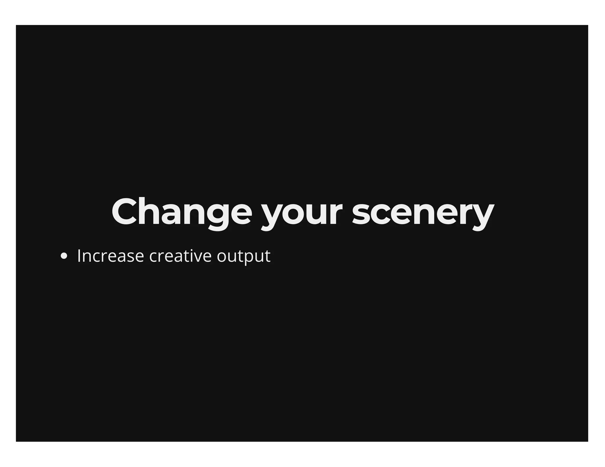 Maximize your output (sans productivity shame)