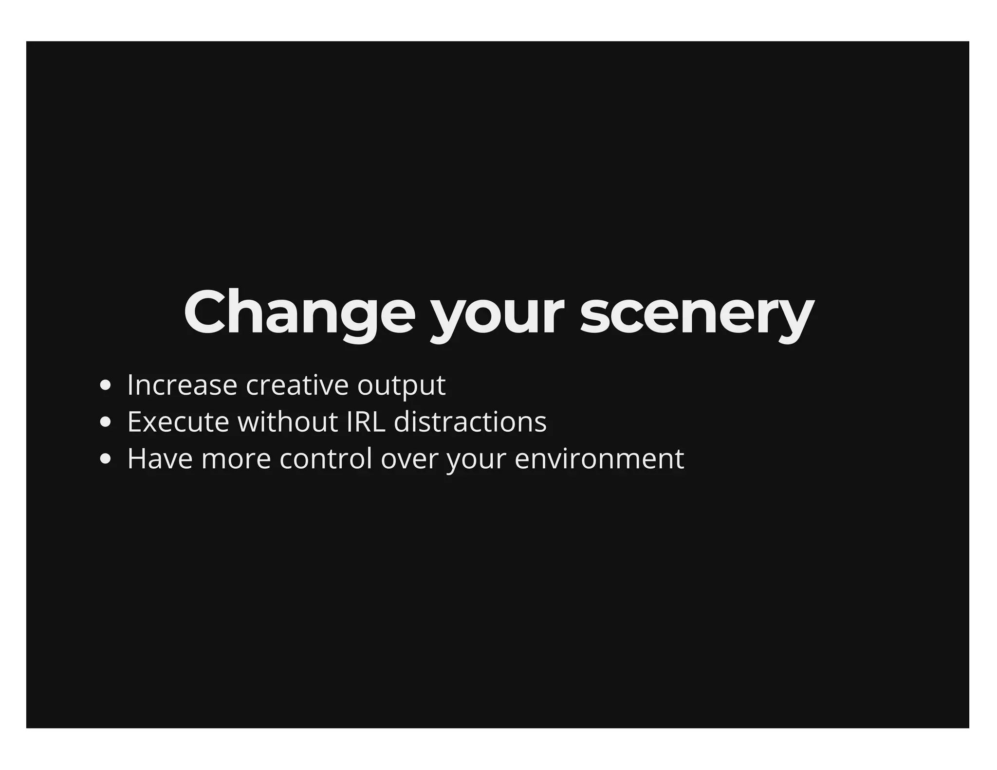 Maximize your output (sans productivity shame)