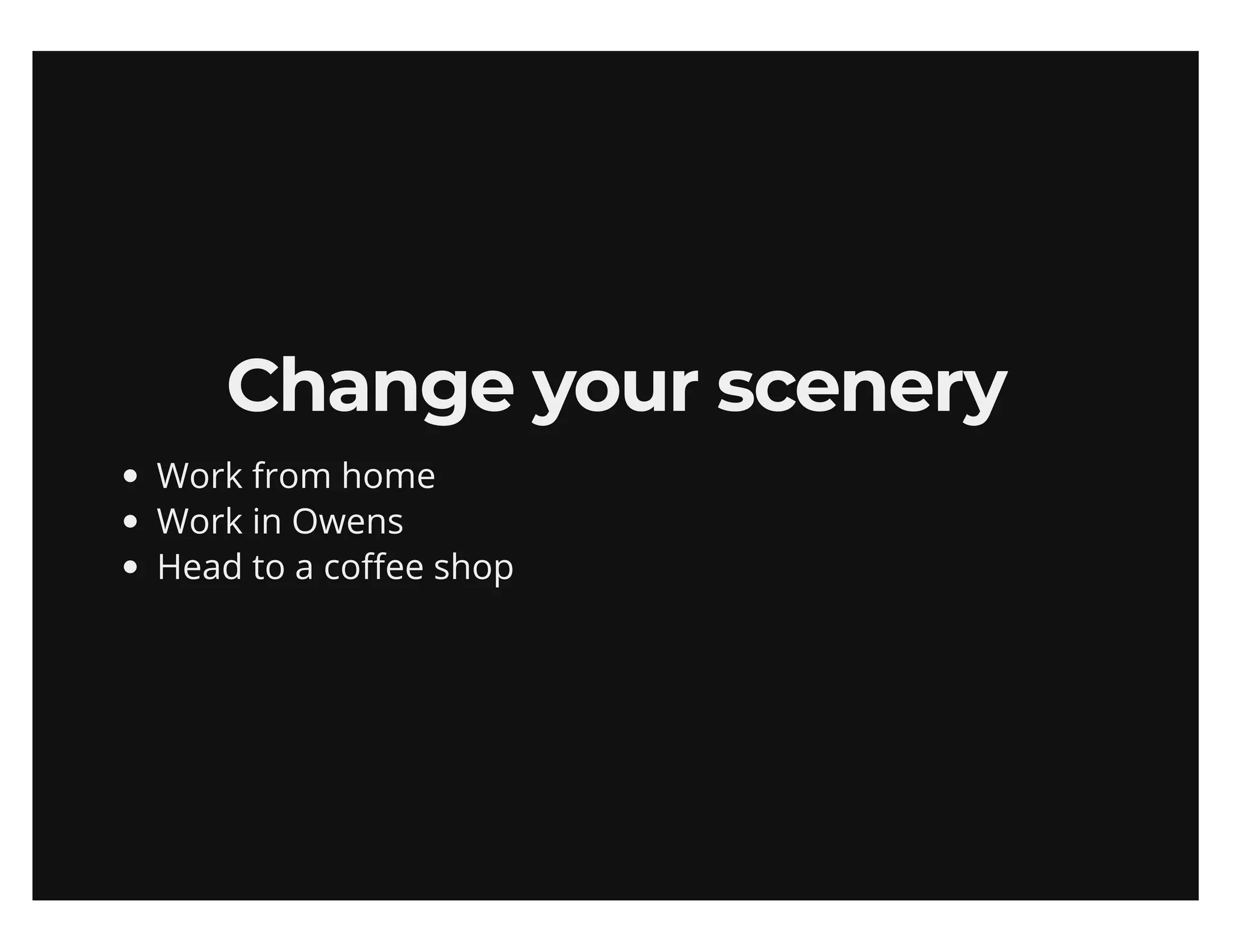 Maximize your output (sans productivity shame)