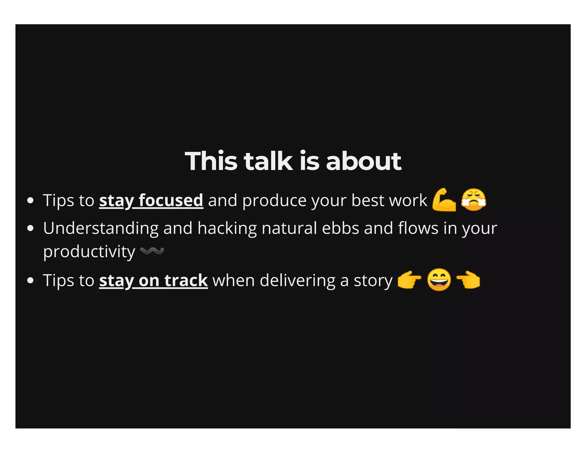 Maximize your output (sans productivity shame)