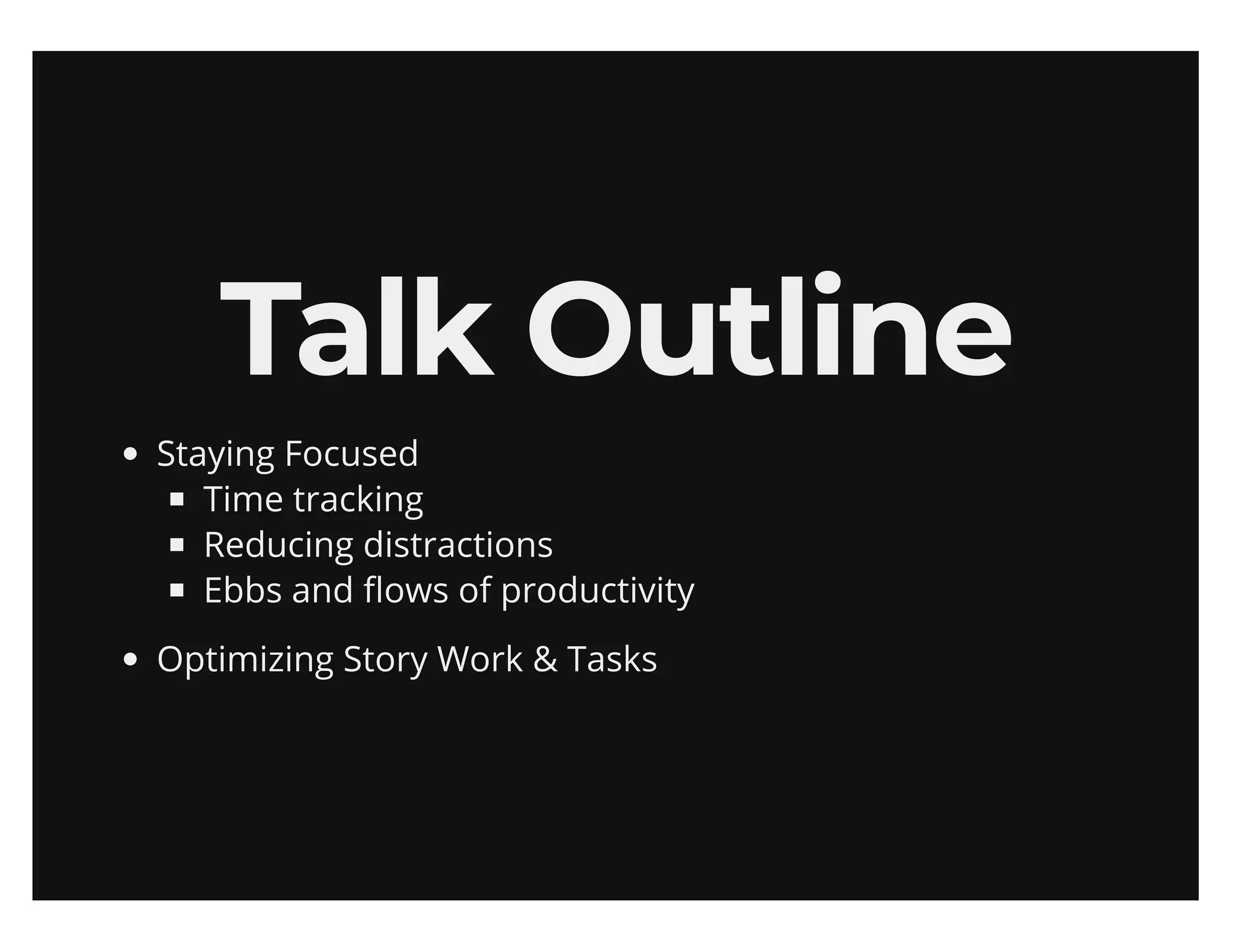 Maximize your output (sans productivity shame)