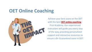 OET Online Coaching
 