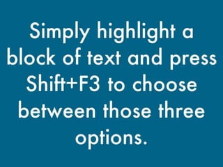 10 Tips To Maximize Your Use of Microsoft Word | PPTX