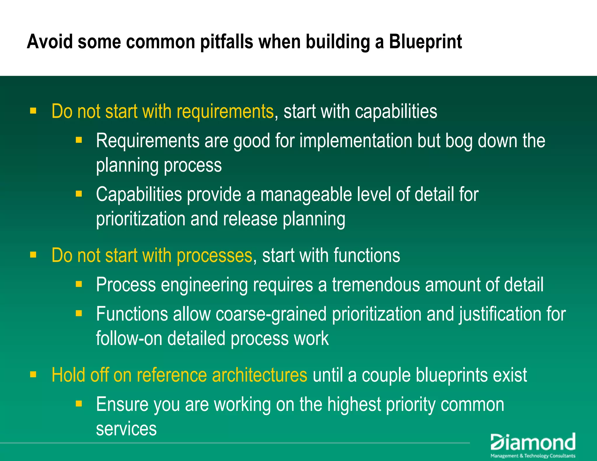 Maximizing EA Impact: Using Business Architecture to Achieve Alignment
