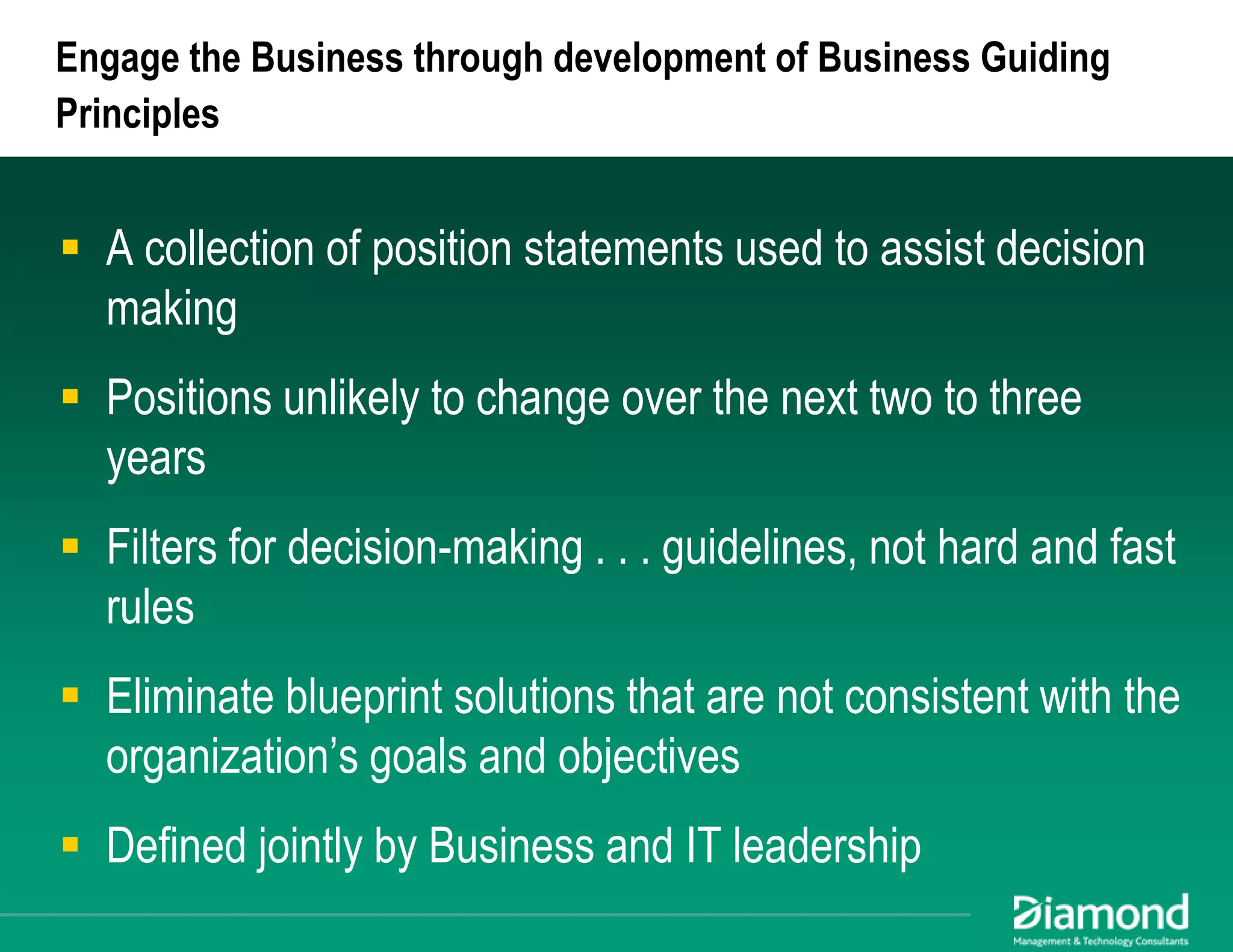 Maximizing EA Impact: Using Business Architecture to Achieve Alignment