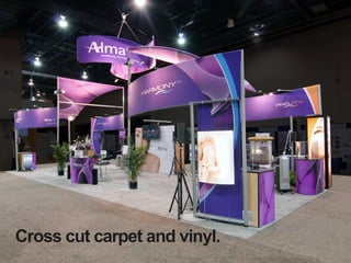 Cross cut carpet and vinyl.
 