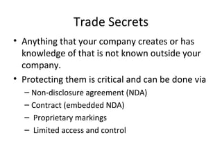 Maximizing and protecting ip | PPT
