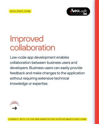 Maximizing Business Potential- 5 Benefits of Low-Code App Development ...