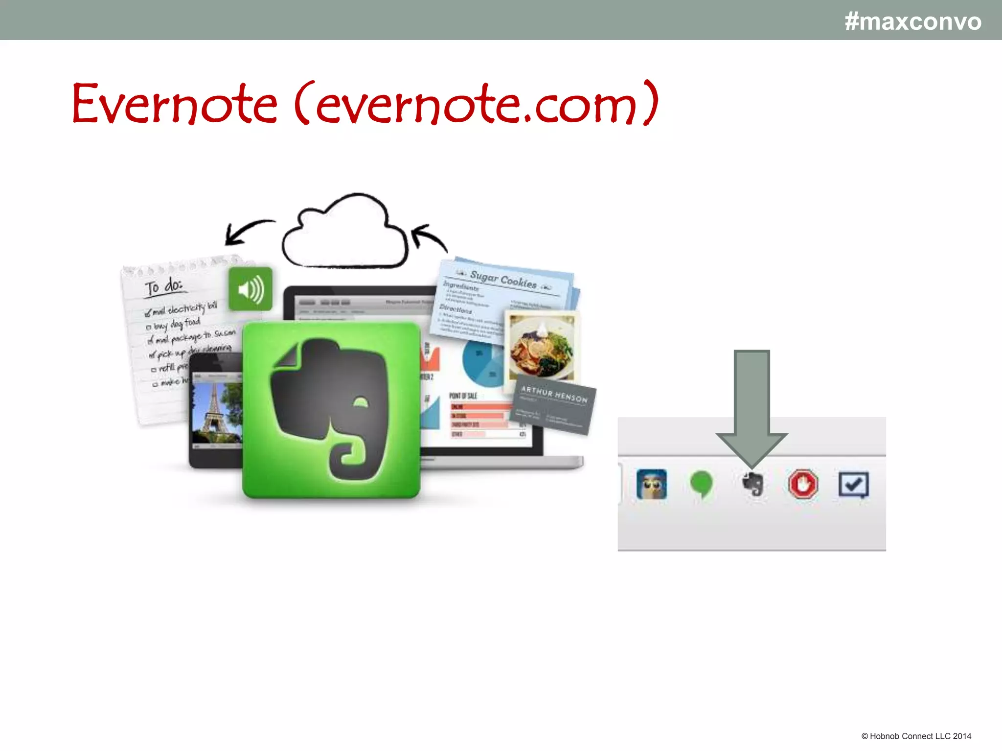 #maxconvo

© Hobnob Connect LLC 2014

 