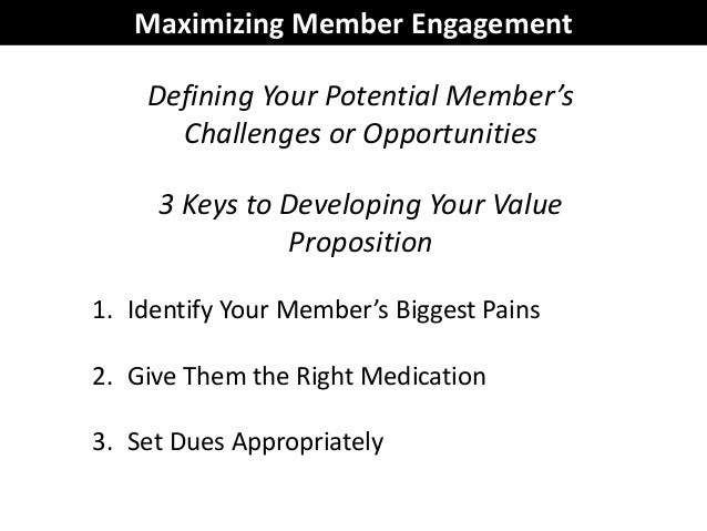 How to increase the volume of the member