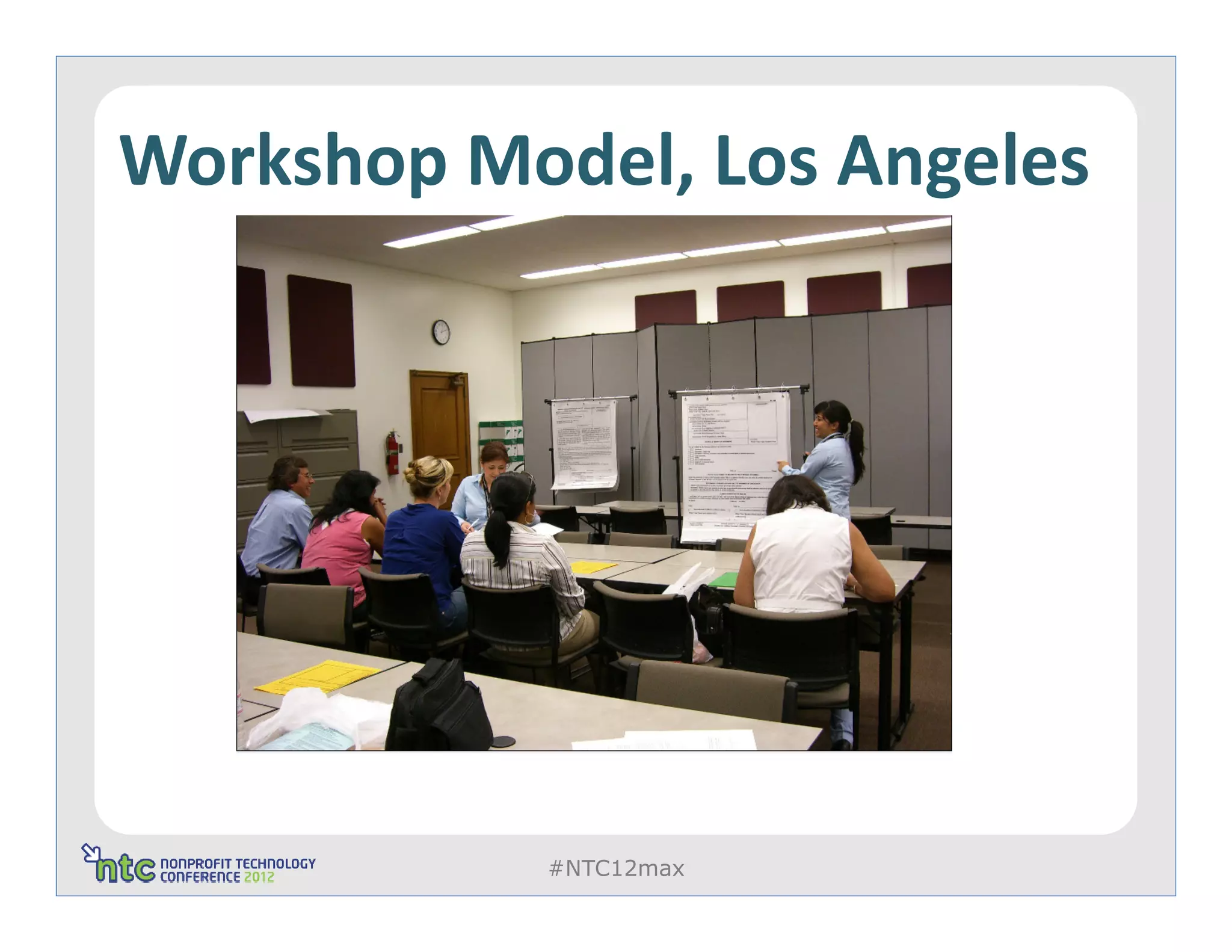 Workshop Model, Los Angeles




           #NTC12max
 
