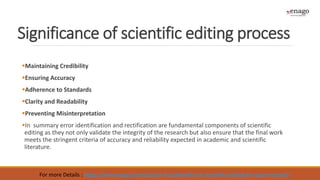 Maximizing Research Impact : Benefits of scientific editing | PPTX
