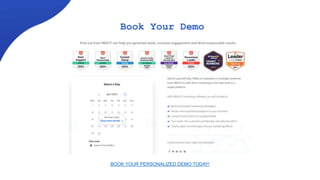 Book Your Demo
BOOK YOUR PERSONALIZED DEMO TODAY!
 