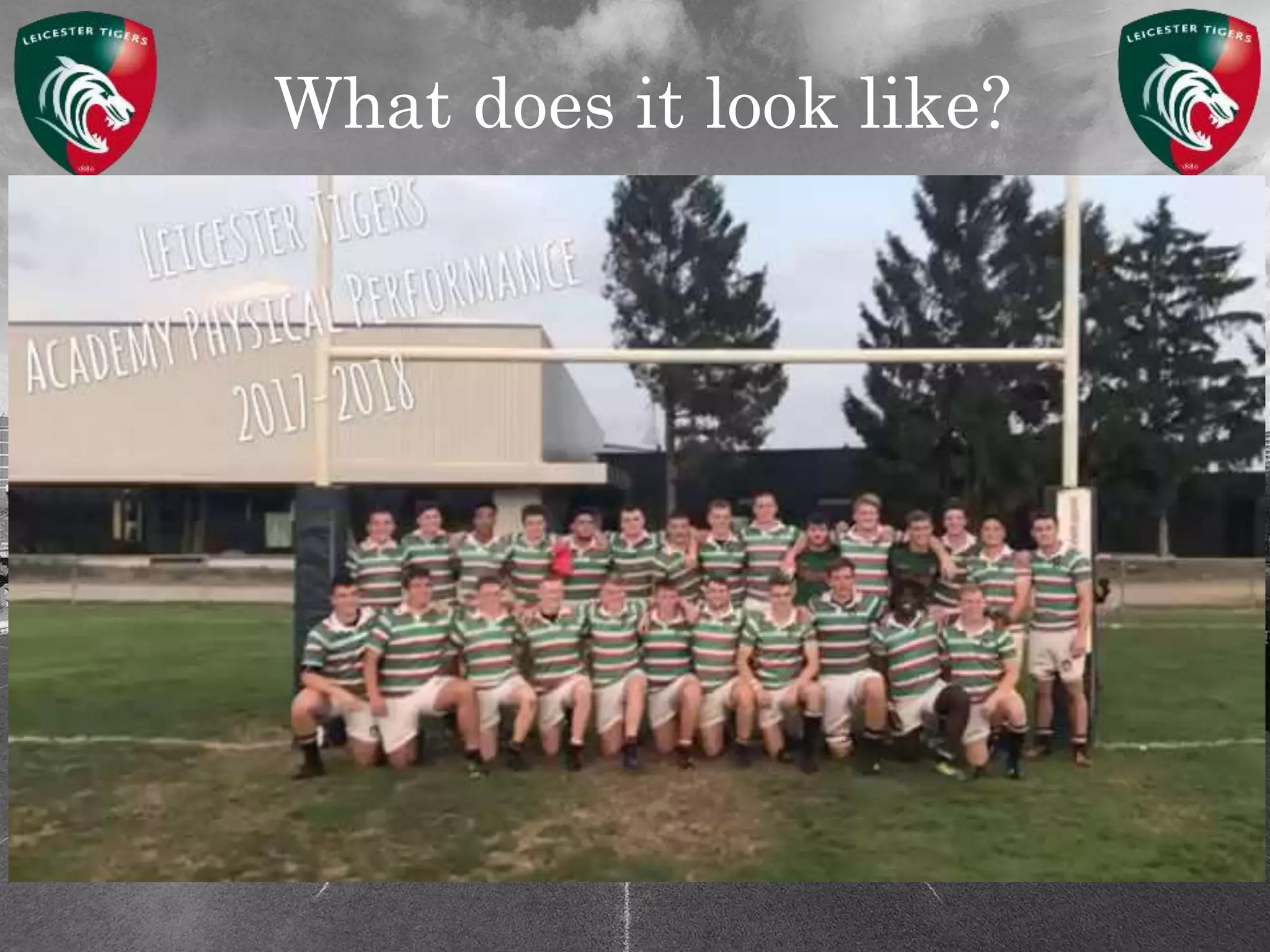 What does it look like?
 