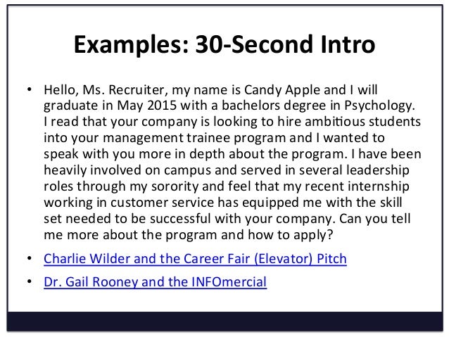 Maximizing Your Career Fair Experience Maximizing Your Career Fair Experience