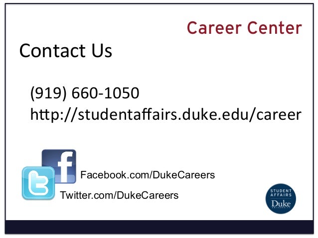 Duke University Career Center Resume Duke University Career Center Resume