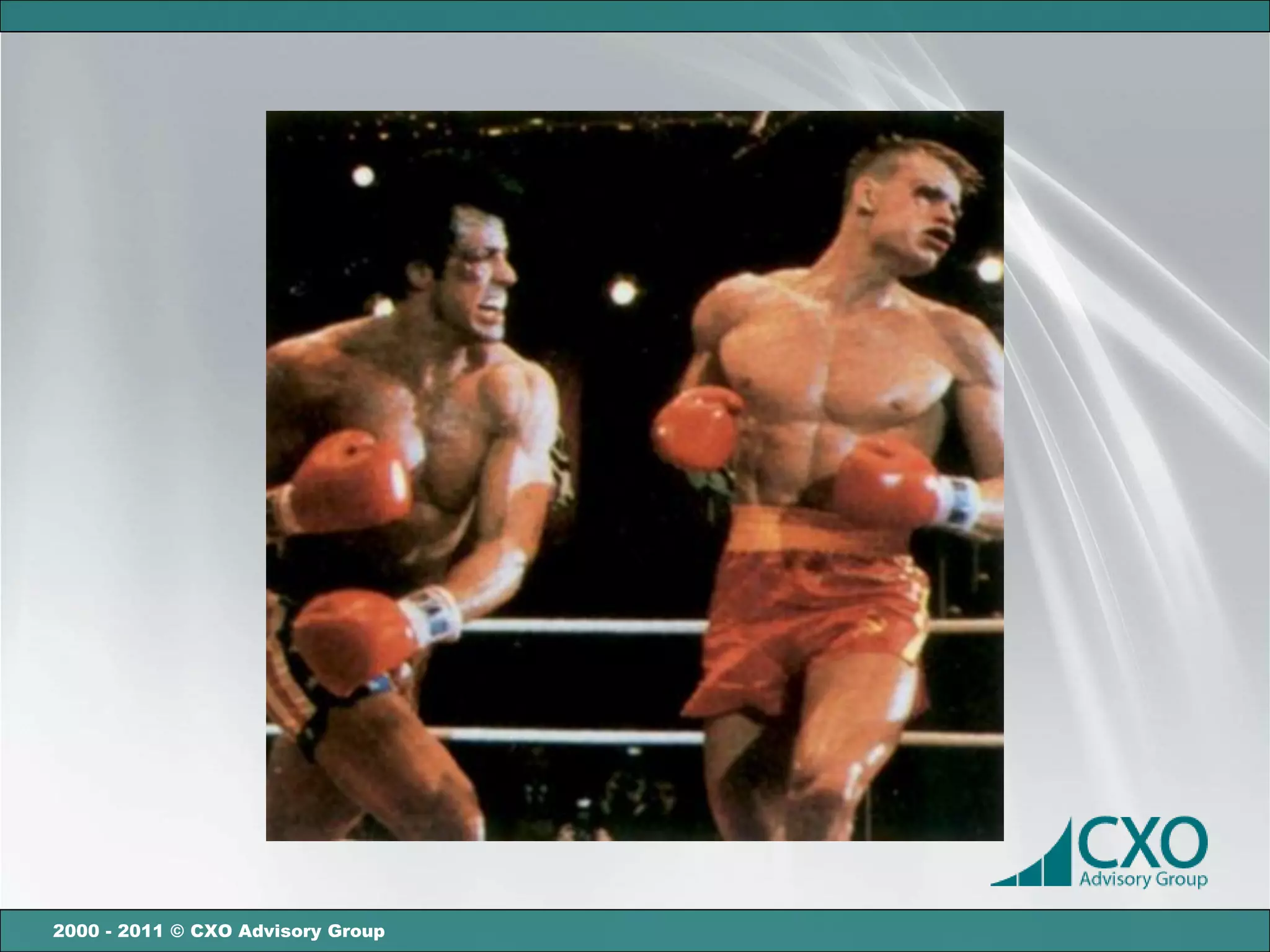 2000 - 2011 © CXO Advisory Group
 