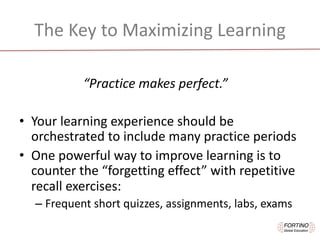 Maximize Your Learning Experience | PDF