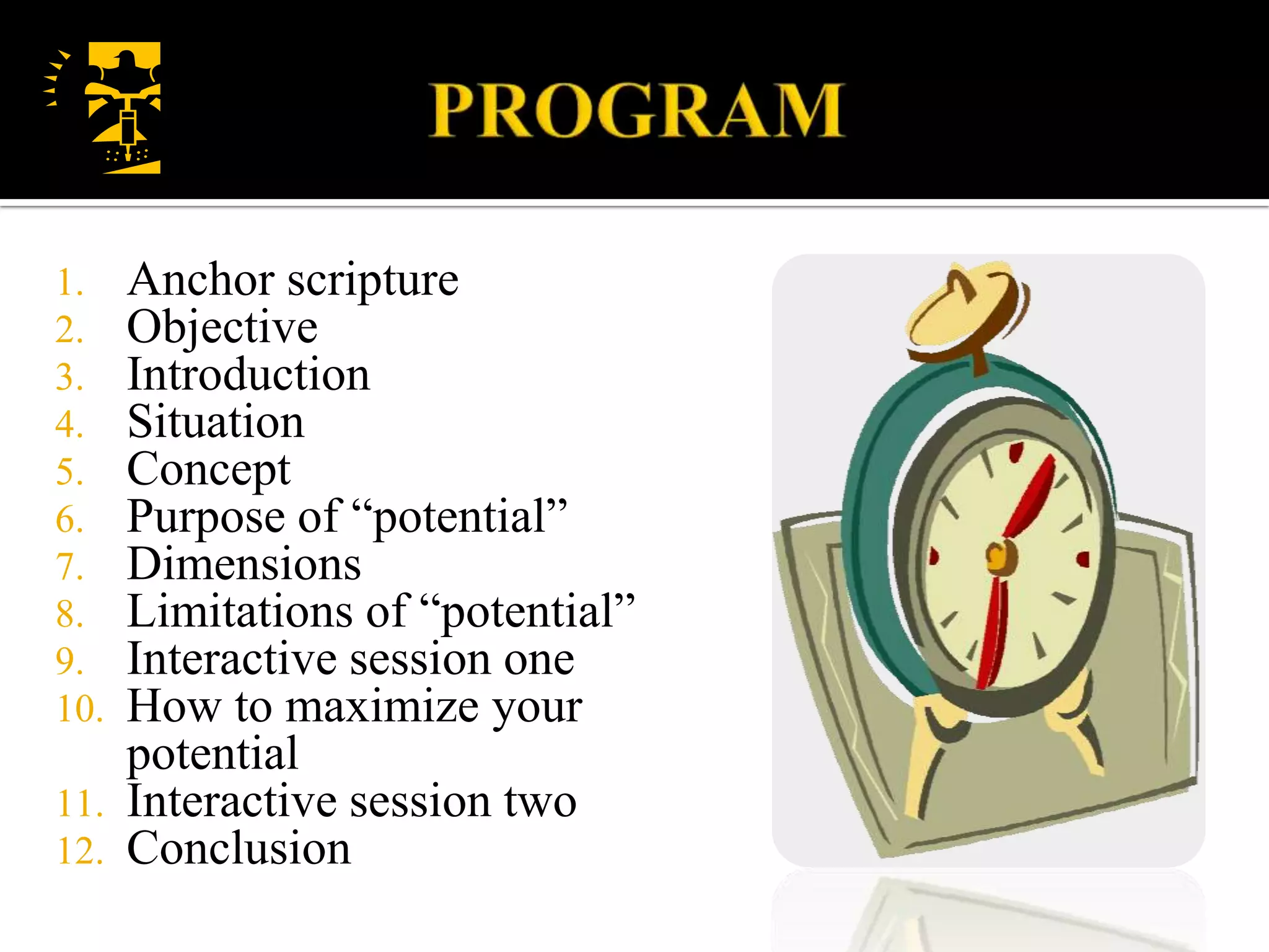 Maximizing your potential | PPTX, image size:2048x1536