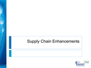 Supply Chain Enhancements 